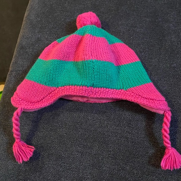 Ralph Lauren Baby Hat and Mittens - Picture 2 of 3